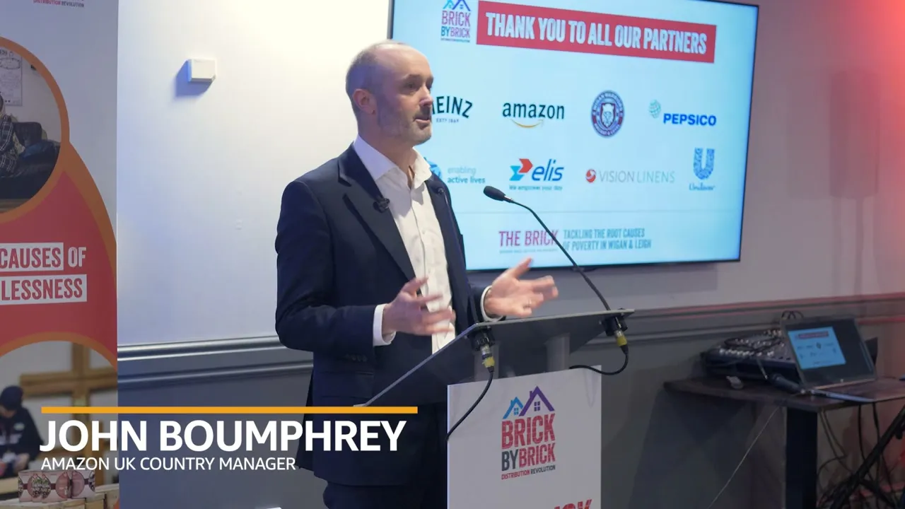 Amazon Brick by Brick launch event video
