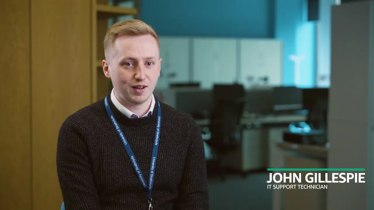 Fraunhofer staff story video for LinkedIn