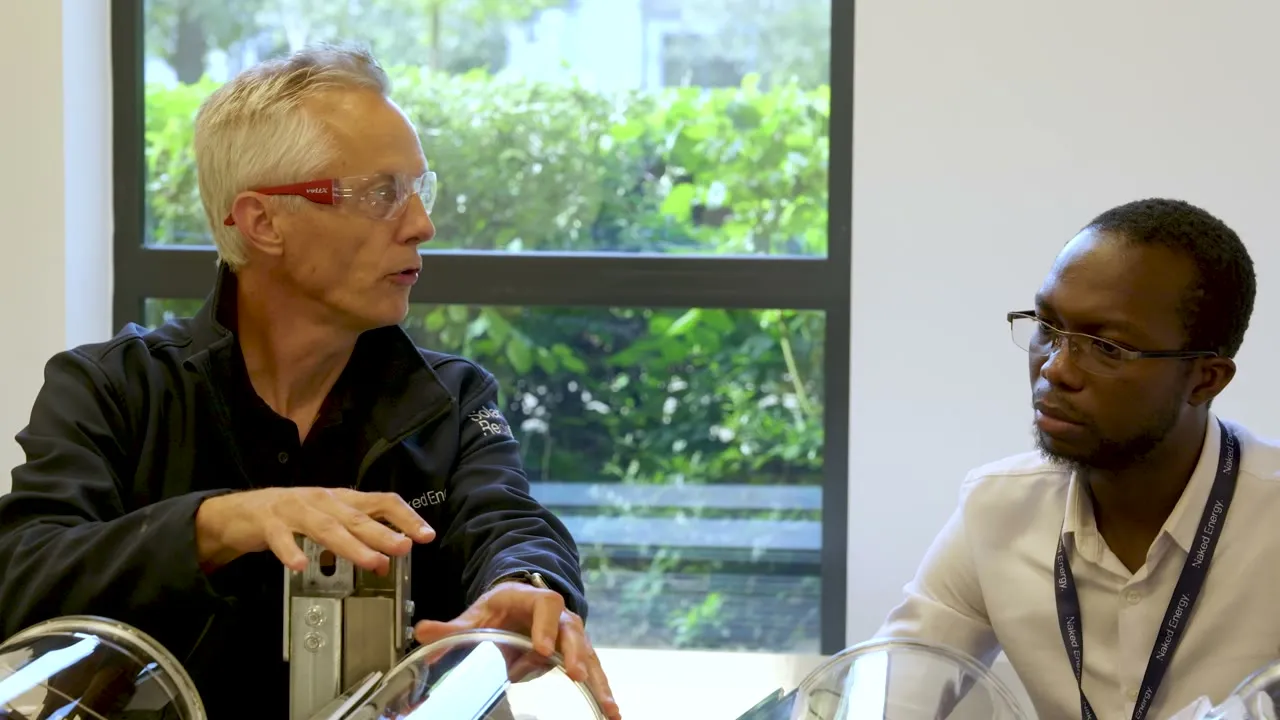 Great British Energy film announcing the Naked Energy investment