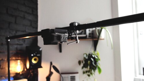 Overhead Camera Rig with GoPro attached